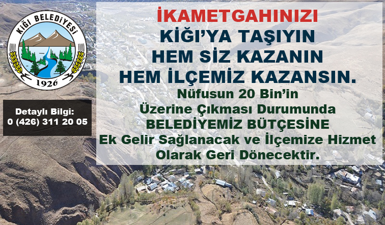 Yaşadığınız İlçeye Bir Katkı da Siz Sağlayın.