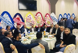 İl Belediye Başkanımız Erdal Arıkan’ın kardeşi Emin Arıkan ile Nilüfer Varol’un Düğün Töreni’ne katıldık.